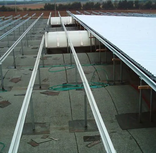 Riqualificazione copertura in guaina tetto industriale 