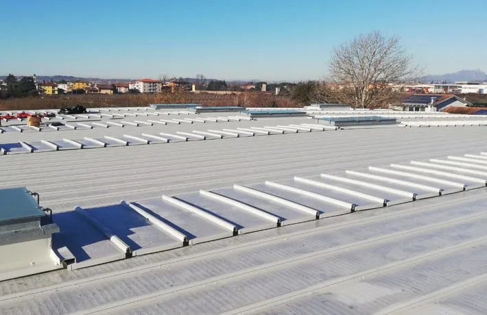 Coperture industriali fatte da Manarin Coperture 