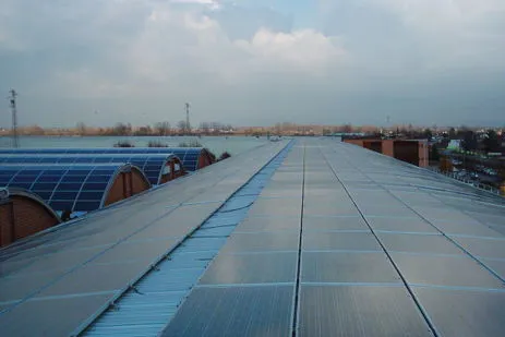 Fotovoltaico al posto dell'eternit